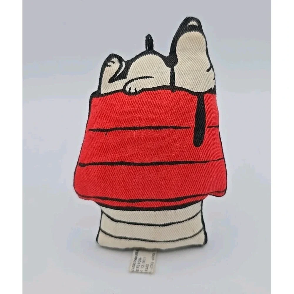 VINTAGE 1958 Retro Snoopy Mascot Snoopy Sleeping On Top‎ Of Dog House